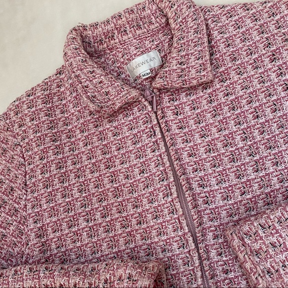 vintage pink tweed spring jacket! - Picture 1 of 4
